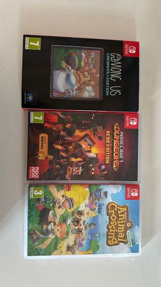 Nintendo Switch + 5 juegos y accesorios