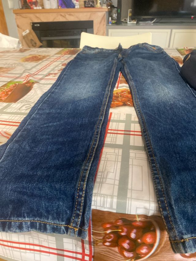 Pantalones vaqueros azules talla 11-12