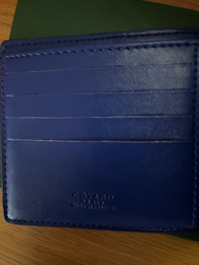 Portafoglio Goyard Blu Nuovo