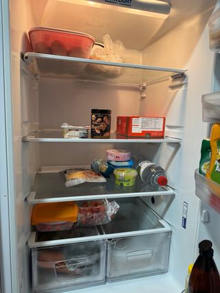 Nevera Indesit blanca