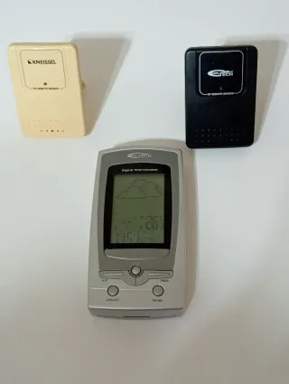 Estación Meteorológica con 2 Sensores Inalámbricos