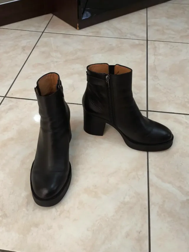 Stivaletti donna vera pelle interno pelle