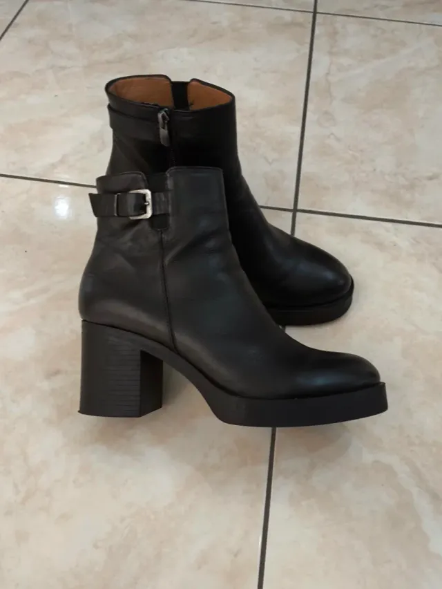 Stivaletti donna vera pelle interno pelle