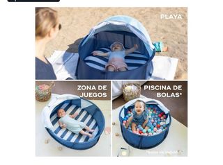 Refugio Cuna Zona Juego Anti UV Bebé