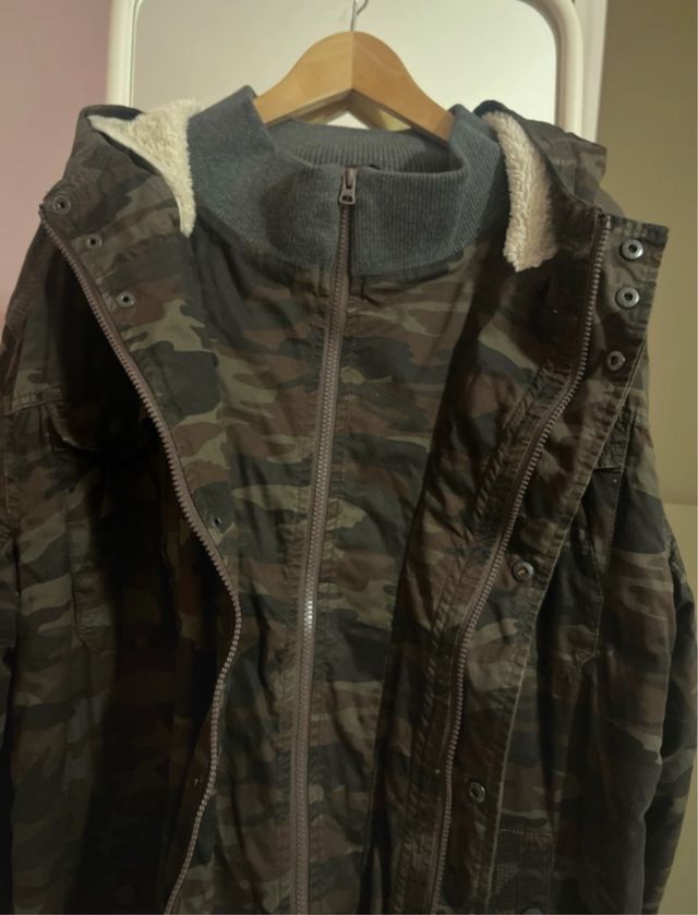 Giaccone uomo camouflage