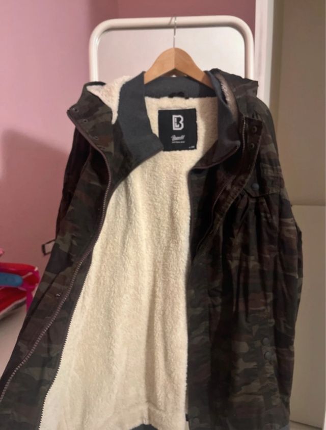 Giaccone uomo camouflage