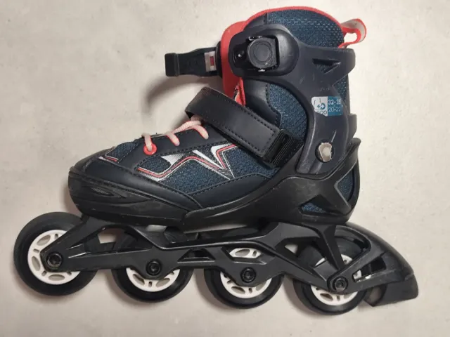 Pattini in linea regolabili da 32 a 35