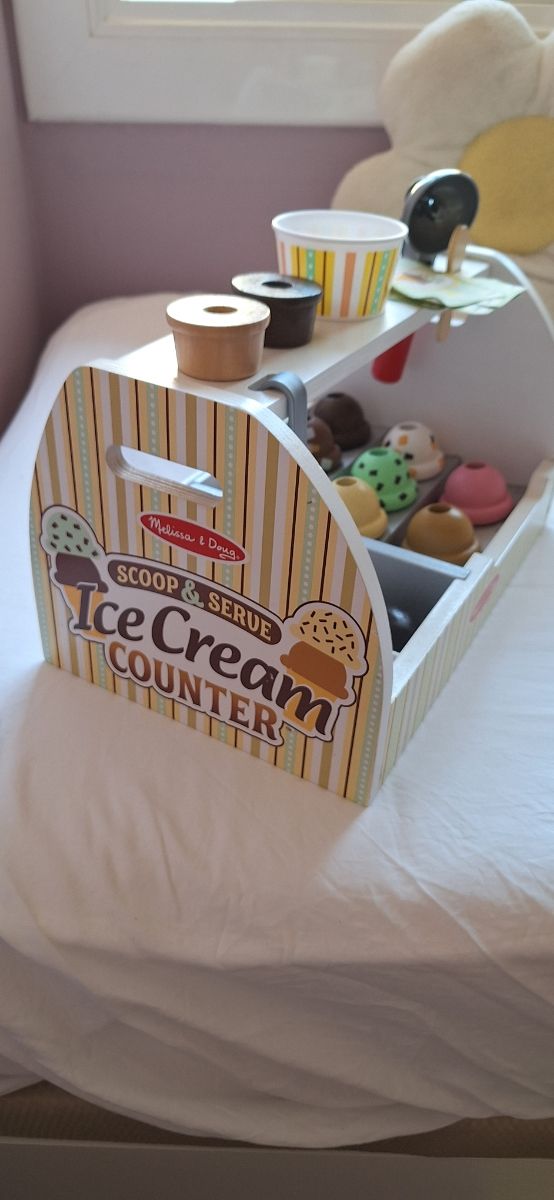 Puesto de helados Melissa & Doug