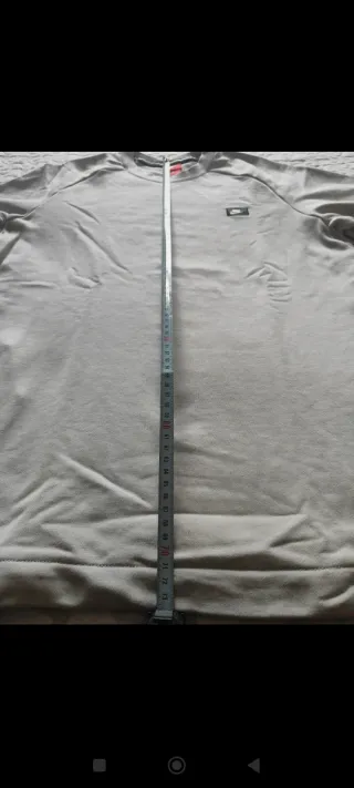 Sudadera Nike Gris Talla L