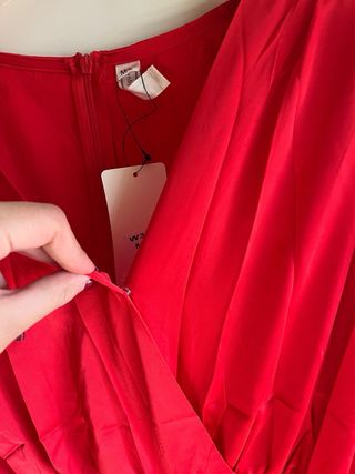 Vestito C'est Monique rosso taglia M/L