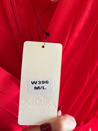 Vestito C'est Monique rosso taglia M/L