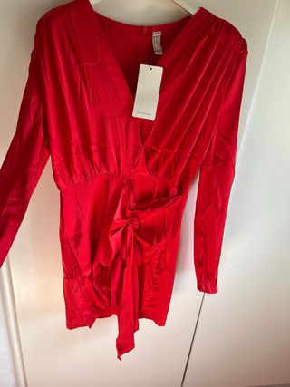 Vestito C'est Monique rosso taglia M/L