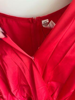 Vestito C'est Monique rosso taglia M/L