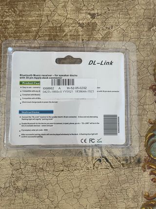 Adaptador Bluetooth DL-Link 30 pin