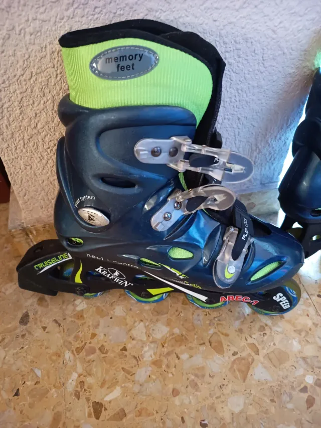 Patines en línea Krafwin ABEC-7 talla 39-40