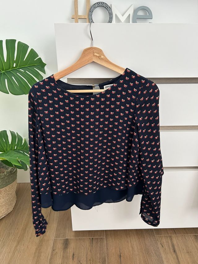 Camisa OKEYSI estampada