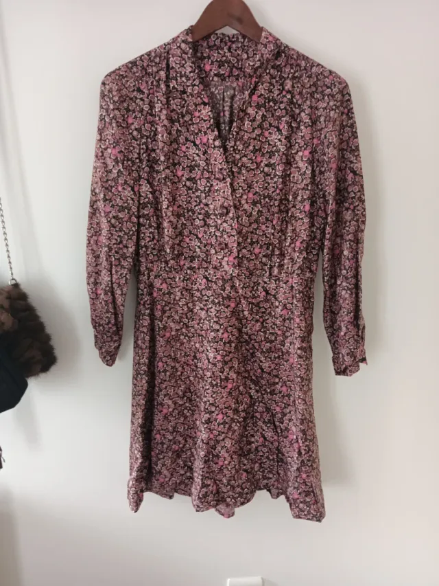 Vestido vintage floral talla M