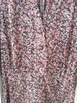 Vestido vintage floral talla M