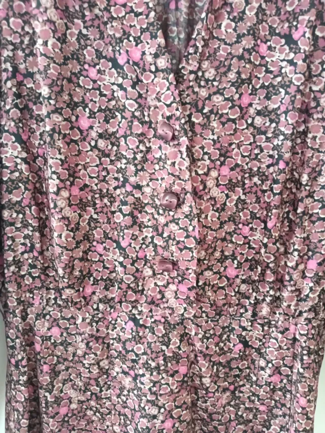 Vestido vintage floral talla M