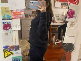 Jersey azul marino A Bandera USA