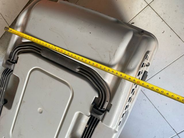 Transportín Perro Grande Negro y Gris