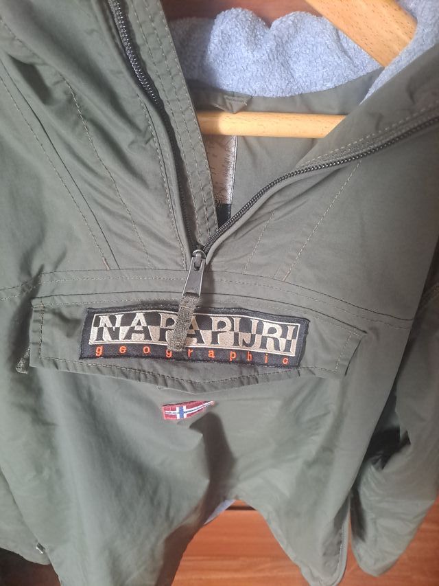 Chamarra Napapijri Talla 12 Verde