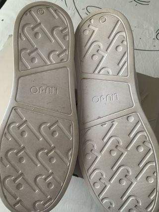 Bambas Liu Jo Piel Blanca Talla 39