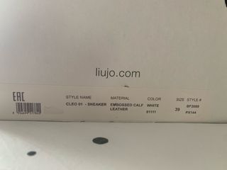 Bambas Liu Jo Piel Blanca Talla 39