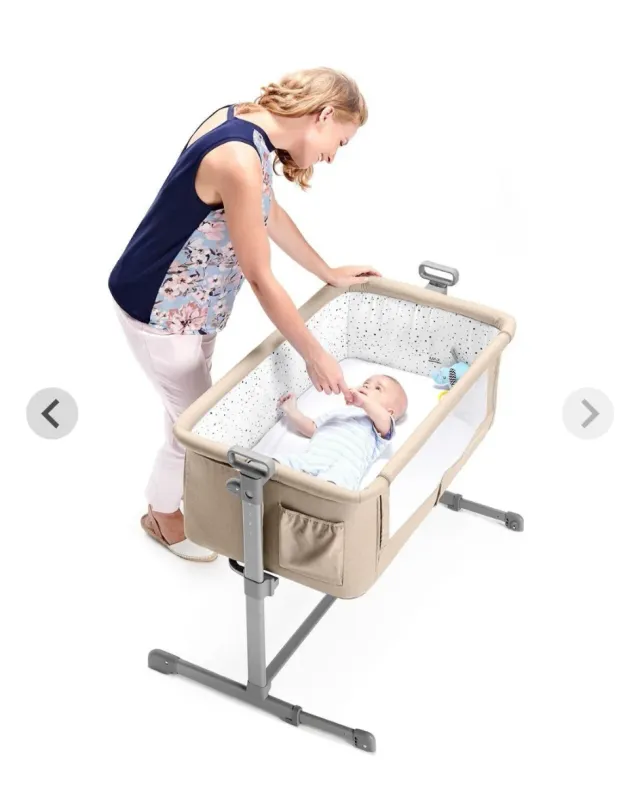 Minicuna colecho Kinderkraft Neste Grey