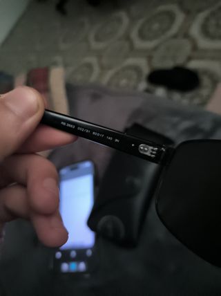 Estuche Gafas Ray-Ban Negro