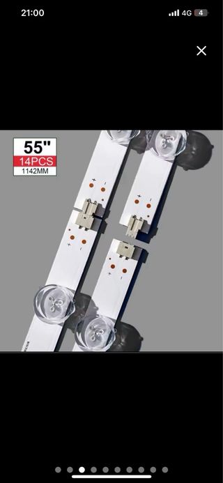 Kit 14 tiras de LED LG 55LN5400/55LN5200/55LN549C