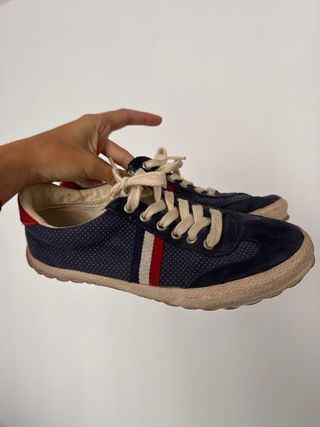 Zapatillas El Ganso Azul/Rojo