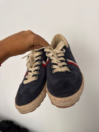 Zapatillas El Ganso Azul/Rojo