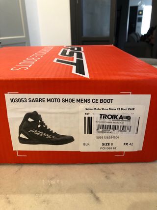 Botas RST Moto Negras Talla 42