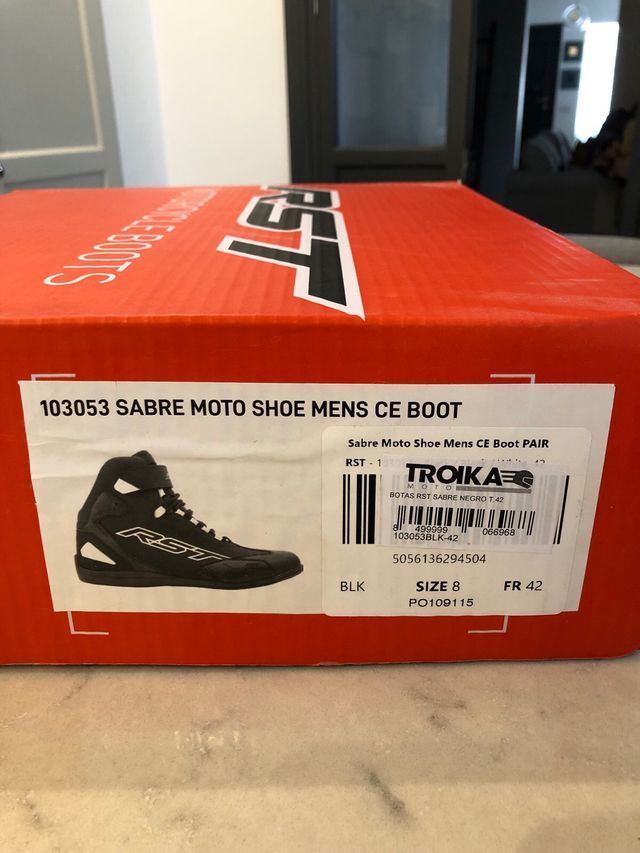 Botas RST Moto Negras Talla 42