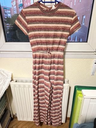 Mono a rayas de punto