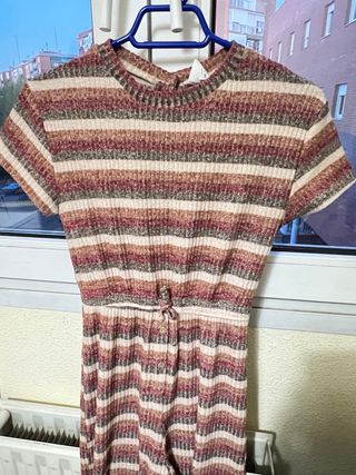 Mono a rayas de punto