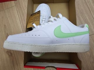 Nike Court Vision Lo NN Blancas y Verdes