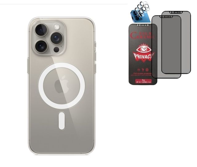 Custodia + protezioni per iPhone 15 Pro Max