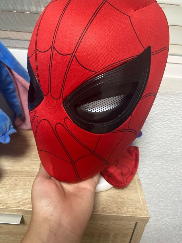 Máscara Spiderman Ojos Movibles