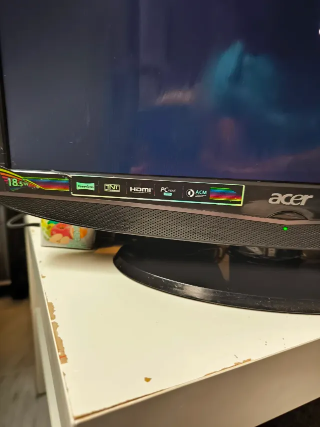 Schermo nero Acer