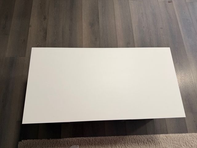 Mesa de centro blanca moderna