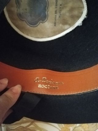 Sombrero Rociero Negro Hombre