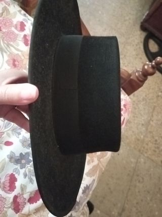 Sombrero Rociero Negro Hombre