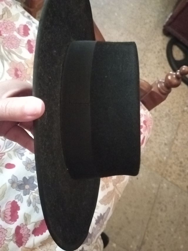 Sombrero Rociero Negro Hombre