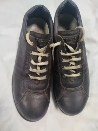 Zapatos Camper Marrones Mujer