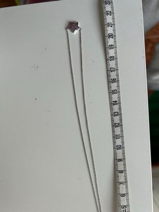 Conjunto Cielitolindo: Collar Estrella y Cruz Plat