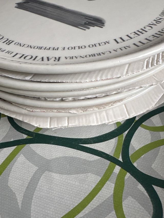 6 piatti pizza/portata cm 30