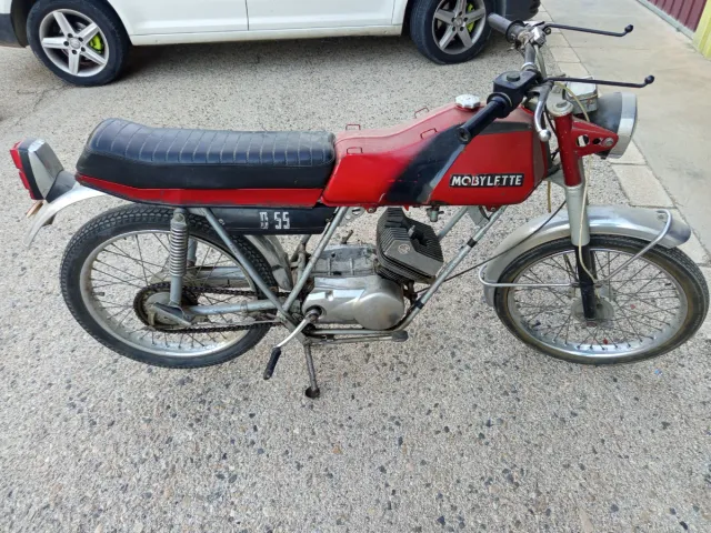 Mobylette D 55 Roja