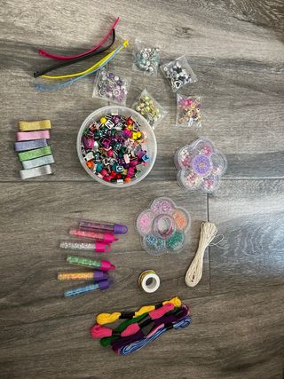 Kit para hacer pulseras y bisutería